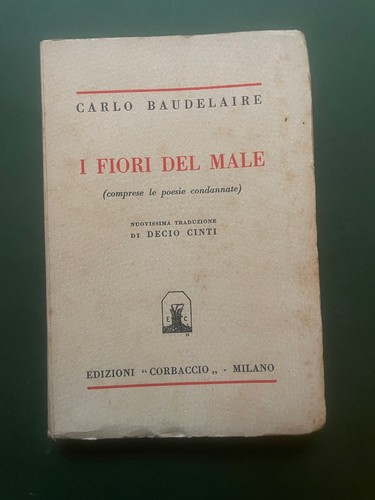 Carlo baudelaire fiori - baudelaire,,