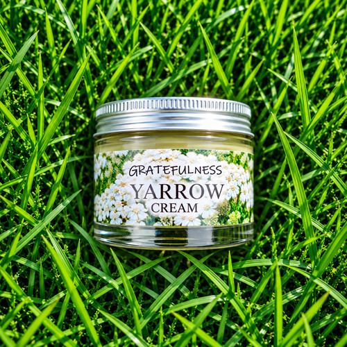Achillea fatta mano crema - a,