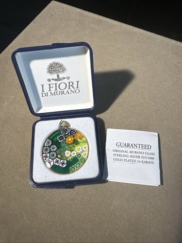 Fiori murano ciondolo - di,